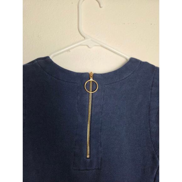 Derek Lam 10 Crosby Dress Set 10 Medium Blue Navy Sleeveless - Picture 6 of 15